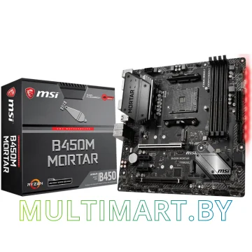 Материнская плата MSI B450M Mortar картинка 5